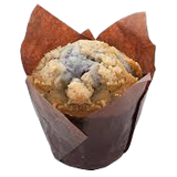 Muffin blueberry, 30x90gr