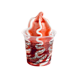 Soft ice cup fraise, 12x150ml