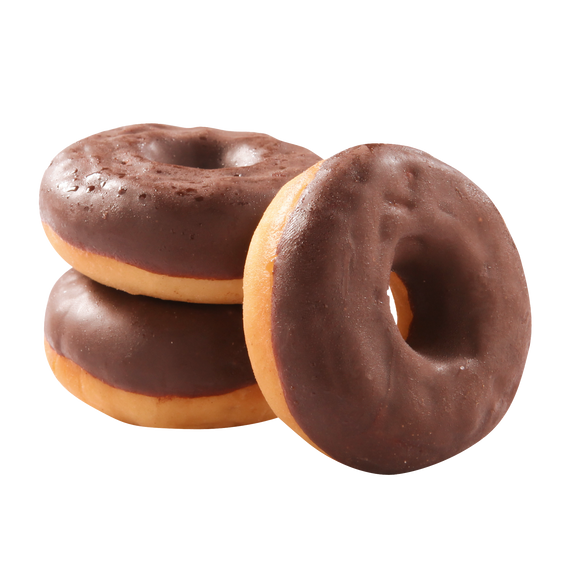 Mini donut milky (chocolade), 135x18gr
