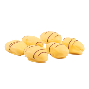 Mini banaan eclair met gele room, 110x18gr