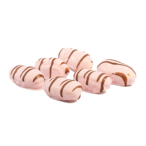 Mini roze eclair met gele room, 110x18gr