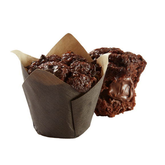 Mini muffin tulp choco-hazelnoot, 42x26gr