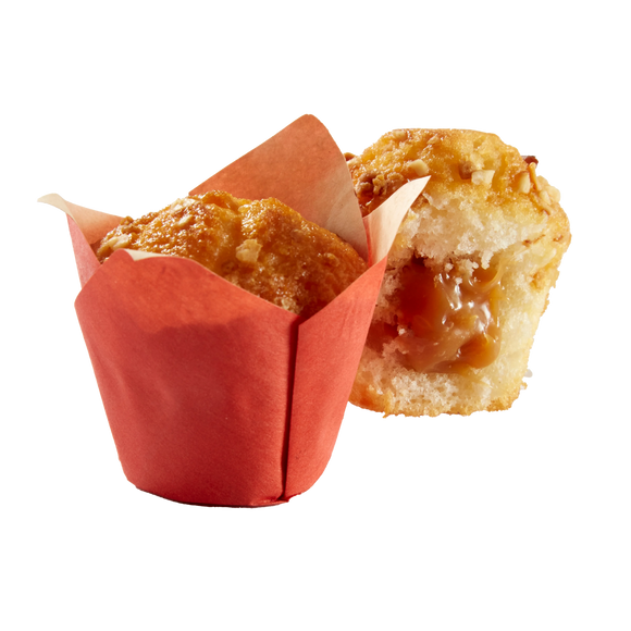 Mini muffin tulp salted-caramel, 42x26gr