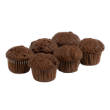 Mini muffin double chocolate, 6x30x15gr