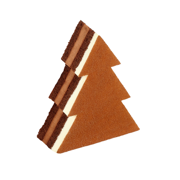 Kerstboompje mousse, 27x44gr