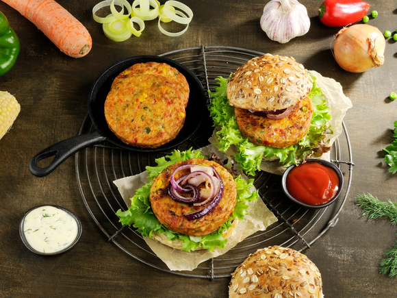 Vegan groenteburger (80gr)