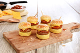 Mini cheeseburger, 40x15gr