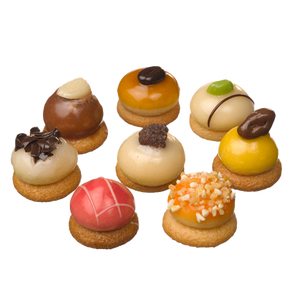 Amandel petitfours rond, 8x24st