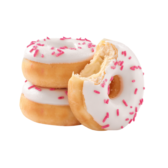 Mini donut vanilla cream (gevuld), 135x24gr