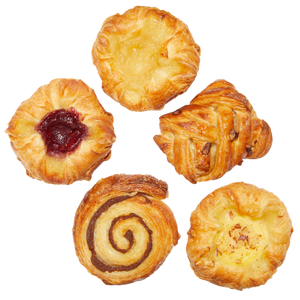 Mix bake off mini danish pastry (kaneelsuisse), 120x42gr