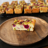 Kers-pistache cake vegan, 14x81gr