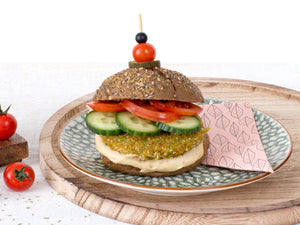 Vegan falafel quinoa burger (80gr)